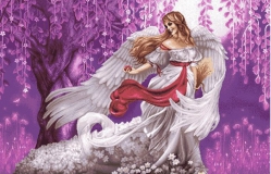 Гобелен Белый ангел 70х115
