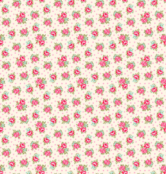 Акварельные цветы Розочки Ткань 280 см