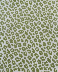 Ткань гобелен Леопард светло-зел. 140 см
