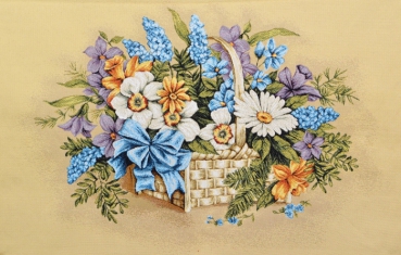 Гобелен Корзина с цветами 35х55