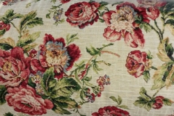 Гобеленовая ткань Розы  Кретон 280 см