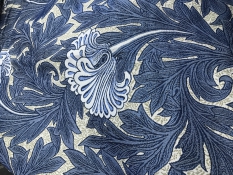 Гобеленовая ткань Тюльпаны У. Моррис (син) 175 см