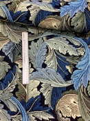 Гобеленовое покрывало Листья син. 170х210 см