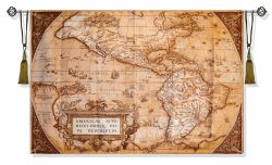 Гобелен панно Карта мира 185х135