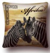 Наволочка Африка зебра и детёныш 45х45
